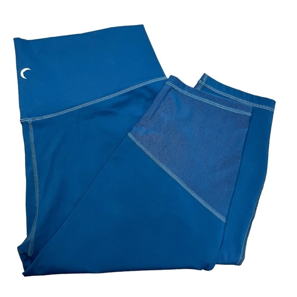 ZYIA Active Blue Short Crop Leggings